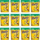 Kit 12 Confeitos Chocolate Aoleite Amendoim M&m's Sachê 148g - Mars