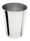 Kit 12 Copo De Alumínio Polido 250ml