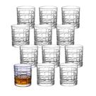 Kit 12 Copos Baixo De Whisky Caipirinha Vidro Luxo Bebidas