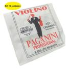 Kit 12 Cordas Mi Avulsas de Violino Paganini -1ª Corda (Mi)