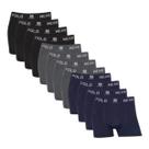 Kit 12 Cueca Boxer Masculino Polo Wear Microfibra Confortavel