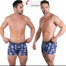 Kit 12 Cuecas Boxer Adulto Klot - Box Estampada