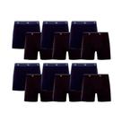 Kit 12 Cuecas Boxer Trifil Sem Costura - Cotton Kit 12 Cuecas Boxer Trifil Sem Costura - Cotton