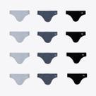 Kit 12 Cuecas Lupo Slip Algodão 00515-112