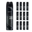 Kit 12 - Desodorante Aerossol Above Extreme Black Men 150Ml Kit 12 - Desodorante Aerossol Above Extreme Black Men 150Ml