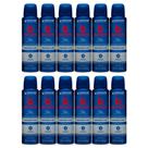 Kit 12 Desodorante Bozzano Sensitive Sem Perfume Aerosol Antitranspirante 48h com 150ml
