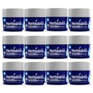 Kit 12 desodorante creme herbissimo bioprotect cedro antitranspirante 55g
