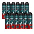 Kit 12 Desodorante Rexona Antibacterial Protection Men Aerosol Antitranspirante 72h 150ml