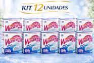 Kit 12 Detergente Lava Louças em Pó Washing Limpeza Profissional 500g