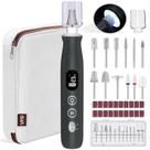 Kit 12 em 1 de furadeira elétrica VFD Cordless 2000 mAh