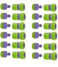Kit 12 Engate Rápido Mangueira 3/4 + 12 Conector - 24pç