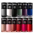 Kit 12 Esmalte Cremoso Cores Vibrantes Friends 7ml Kit 12 Esmalte Cremoso Cores Vibrantes Friends 7ml