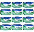 Kit 12 Esparadrapo Impermeavel Branco Nexcare 12MM X 3M