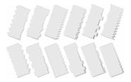 Kit 12 Espátulas Alisadores Decorativos P/ Bolos Mais Forte