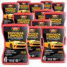 Kit 12 Esponjas de Limpeza Lavagem Automotiva Uso Geral
