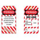 Kit 12 Etiquetas de Bloqueio Não Ligue
