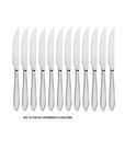 Kit 12 Facas Churrasco Laguna Tramontina Talheres Inox SKU26698