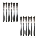 Kit 12 Facas De Mesa E Jantar Metal Casa Cozinha Restaurante