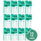 Kit 12 Folhas Prontas Corporais Depilação Cera Depilflax Aloe Vera 240UN