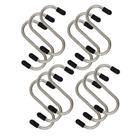 Kit 12 Ganchos S Aço Inox Utensílios Barra Suporte Cozinha Kit 12 Ganchos S Aço Inox Utensílios Barra Suporte Cozinha