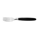 Kit 12 Garfo de Mesa Tramontina Inox Preto Kit 12 Garfo de Mesa Tramontina Inox Preto