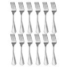 Kit 12 Garfos de Sobremesa de Inox 17cm Bar Restaurante