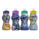 Kit 12 Garrafas Stitch 250ml Squeeze Lembrancinha