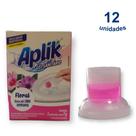 Kit 12 Gel Sanitário Adesivo Detergente Odorizador Vaso até 150 Descargas 7g Aplik - Envio Já