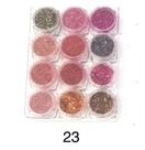 Kit 12 Glitter Pó Acrílico Lantejoula Uv Para Decoração Kit 12 Glitter Pó Acrílico Lantejoula Uv Para Decoração
