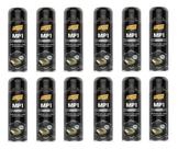Kit 12 grafite em pó antigripante lubrificante a seco mp1 200ml