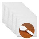 Kit 12 Guardanapo Ponto Ajour de Algodão Luxo Branco 40x40cm Wolff