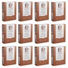 Kit 12 Hennas Indiana Pura 100% Natural para os Cabelos, 100g cada cada, Casa da India, Coloração Ruivo Acobreado