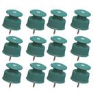 Kit 12 isolador roldana pl 30x30 verde sampiet Kit 12 isolador roldana pl 30x30 verde sampiet