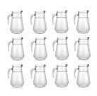 Kit 12 Jarras 1,5L Sucos Água Bebidas Vidro Nadir Figueiredo