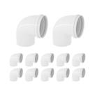 Kit 12 Joelho Para Esgoto De Pvc 50mm X 90º - Tigre