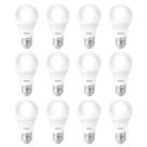 Kit 12 Lâmpadas LED 9W E27 6500K Bivolt Economia, Alta Durabilidade e Luz Fria