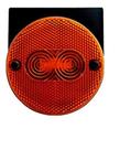 Kit 12 Lanternas Lateral LED Caminhão Carreta Âmbar