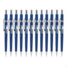 Kit 12 Lapiseira 0.7mm Tecnica Profissional Com Borracha Trabalho Estudo