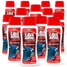 Kit 12 Lava Autos Shampoo com Cera Carnaúba Super Brilho Proauto 500ml Kit 12 Lava Autos Shampoo com Cera Carnaúba Super Brilho Proauto 500ml