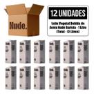 Kit 12 Leite Nude Tradicional Vegetal Bebida Aveia - 1 Litro