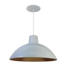 Kit 12 Luminária Pendente Chinesa 33cm Interior Cobre Com Fiação 110/220v