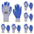 Kit 12 Luva De Proteção Grip Látex Antiderrapante Volk Kit 12 Luva De Proteção Grip Látex Antiderrapante Volk