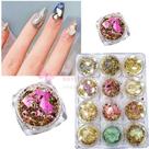 Kit 12 Madre Peróla Com Fio De Ouro Decoração Unhas Acrigel Kit 12 Madre Peróla Com Fio De Ouro Decoração Unhas Acrigel