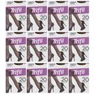 Kit 12 Meia Fina 3/4 Europeu Fio 20 Natural - Trifil Kit 12 Meia Fina 3/4 Europeu Fio 20 Natural - Trifil