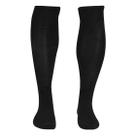 Kit 12 meião de futebol preto calcanhar atoalhado preto