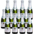 Kit 12 Mini Espumante Monte Paschoal Moscatel Branca 187ml