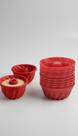 Kit 12 Mini Formas Silicone Bundt Bolo Pudim