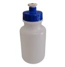 Kit 12 Mini Garrafas Squeeze 300ml tampa rosa e azul