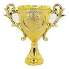 Kit 12 Mini Troféu Taça Futebol Dourado De Enfeite Para Festa Lembrancinha Decoração