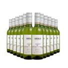 Kit 12 Mini Vinho Miolo Seleção Chardonnay/Viognier 375ml